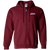St. Louis Steamers Full Zip Hoodie MISL Soccer Team color Maroon St. Louis Steamers Full Zip Hoodie MISL Soccer Team color Maroon