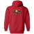 St. Louis Storm Full Zip Hoodie MISL Soccer Team color Red St. Louis Storm Full Zip Hoodie MISL Soccer Team color Red