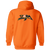 St. Louis Storm Full Zip Hoodie MISL Soccer Team color Orange St. Louis Storm Full Zip Hoodie MISL Soccer Team color Orange