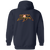 St. Louis Storm Full Zip Hoodie MISL Soccer Team color Navy St. Louis Storm Full Zip Hoodie MISL Soccer Team color Navy