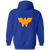 Wichita Wings Full Zip Hoodie MISL Soccer Team Fan Apparel Sportswear color Royal Blue