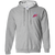 Boston Astros Full Zip Hoodie ASL Soccer Team color Sport Grey Boston Astros Full Zip Hoodie ASL Soccer Team color Sport Grey