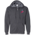 Boston Astros Full Zip Hoodie ASL Soccer Team color Dark Heather Grey Boston Astros Full Zip Hoodie ASL Soccer Team color Dark Heather Grey