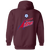 Boston Astros Full Zip Hoodie ASL Soccer Team color Maroon Boston Astros Full Zip Hoodie ASL Soccer Team color Maroon