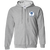 Chicago Cats Full Zip Hoodie ASL Soccer Team color Sport Grey Chicago Cats Full Zip Hoodie ASL Soccer Team color Sport Grey