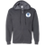 Chicago Cats Full Zip Hoodie ASL Soccer Team color Dark Heather Grey Chicago Cats Full Zip Hoodie ASL Soccer Team color Dark Heather Grey