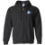 Columbus Magic Full Zip Hoodie ASL Soccer Team color Black Columbus Magic Full Zip Hoodie ASL Soccer Team color Black