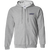 Connecticut Yankees Full Zip Hoodie ASL Soccer Team color Sport Grey Connecticut Yankees Full Zip Hoodie ASL Soccer Team color Sport Grey