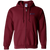 Connecticut Yankees Full Zip Hoodie ASL Soccer Team color Maroon Connecticut Yankees Full Zip Hoodie ASL Soccer Team color Maroon