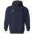 Connecticut Yankees Full Zip Hoodie ASL Soccer Team color Navy Connecticut Yankees Full Zip Hoodie ASL Soccer Team color Navy