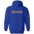 Georgia Generals Full Zip Hoodie ASL Soccer Team color Royal Blue Georgia Generals Full Zip Hoodie ASL Soccer Team color Royal Blue