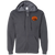Golden Gate Gales Full Zip Hoodie ASL Soccer Team color Dark Heather Grey Golden Gate Gales Full Zip Hoodie ASL Soccer Team color Dark Heather Grey
