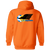 Los Angeles Skyhawks Full Zip Hoodie ASL Soccer Team color Orange Los Angeles Skyhawks Full Zip Hoodie ASL Soccer Team color Orange