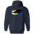 Los Angeles Skyhawks Full Zip Hoodie ASL Soccer Team color Navy Los Angeles Skyhawks Full Zip Hoodie ASL Soccer Team color Navy