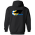 Los Angeles Skyhawks Full Zip Hoodie ASL Soccer Team color Black Los Angeles Skyhawks Full Zip Hoodie ASL Soccer Team color Black