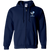 Nashville Diamonds Full Zip Hoodie ASL Soccer Team color Navy Nashville Diamonds Full Zip Hoodie ASL Soccer Team color Navy