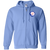 New England Oceaneers Full Zip Hoodie ASL Soccer Team color Carolina Blue New England Oceaneers Full Zip Hoodie ASL Soccer Team color Carolina Blue