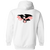 New York Eagles Full Zip Hoodie ASL Soccer Team color White