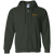 Oklahoma City Slickers Full Zip Hoodie ASL Soccer Team color Forest Green Oklahoma City Slickers Full Zip Hoodie ASL Soccer Team color Forest Green