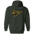 Oklahoma City Slickers Full Zip Hoodie ASL Soccer Team color Forest Green Oklahoma City Slickers Full Zip Hoodie ASL Soccer Team color Forest Green