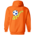 Pennsylvania Stoners Full Zip Hoodie ASL Soccer Team color Orange Pennsylvania Stoners Full Zip Hoodie ASL Soccer Team color Orange