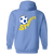 Pennsylvania Stoners Full Zip Hoodie ASL Soccer Team color Carolina Blue Pennsylvania Stoners Full Zip Hoodie ASL Soccer Team color Carolina Blue
