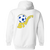 Pennsylvania Stoners Full Zip Hoodie ASL Soccer Team color White Pennsylvania Stoners Full Zip Hoodie ASL Soccer Team color White