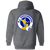 Rhode Island Oceaneers Full Zip Hoodie ASL Soccer Team color Dark Grey Rhode Island Oceaneers Full Zip Hoodie ASL Soccer Team color Dark Grey