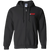 Rochester Flash Full Zip Hoodie ASL Soccer Team color Black Rochester Flash Full Zip Hoodie ASL Soccer Team color Black