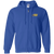 Sacramento Spirits Full Zip Hoodie ASL Soccer Team color Royal Blue Sacramento Spirits Full Zip Hoodie ASL Soccer Team color Royal Blue