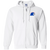 Tacoma Tides Full Zip Hoodie ASL Soccer Team color White