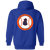 San Francisco Sea Lions Full Zip Hoodie Negro Leagues Baseball Team color Royal Blue San Francisco Sea Lions Full Zip Hoodie Negro Leagues Baseball Team color Royal Blue