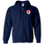 New Orleans Buccaneers Full Zip Hoodie ABA Basketball Team color Navy New Orleans Buccaneers Full Zip Hoodie ABA Basketball Team color Navy