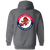 New Orleans Buccaneers Full Zip Hoodie ABA Basketball Team color Dark Heather Grey New Orleans Buccaneers Full Zip Hoodie ABA Basketball Team color Dark Heather Grey