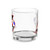 Baltimore Hustlers Rocks Whisky Glass 10 Ounce ABA Basketball Team Drinkware Collectible