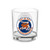 Miami Floridians Rocks Whisky Glass 10 Ounce ABA Basketball Team Drinkware Collectible