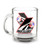 Baltimore Hustlers Glass Beer Mug 10 Ounce ABA Basketball Team Collectible Drinkware Baltimore Hustlers Glass Beer Mug 10 Ounce ABA Basketball Team Collectible Drinkware