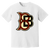 Boston Blues T-shirt Heavyweight Negro Leagues Baseball Team Fan Apparel Tee color White
