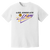 Los Angeles Lazers T-shirt Heavyweight MISL Soccer Team Fan Apparel Tee color White