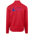 Washington Caps Full Zip Fleece Jacket ABA Basketball Team color Red