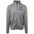 Columbus Blue Birds Full Zip Fleece Jacket Negro Leagues Baseball Fan Apparel color Silver