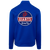 Jersey City Giants Full Zip Fleece Jacket Negro Leagues Baseball Fan Apparel color Royal Blue