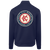 Kansas City Monarchs Full Zip Fleece Jacket Negro Leagues Baseball Fan Apparel color Navy