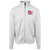 Indianapolis Daredevils Full Zip Fleece Jacket ASL Soccer Team Fan Apparel color White