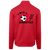 Indianapolis Daredevils Full Zip Fleece Jacket ASL Soccer Team Fan Apparel color Red