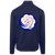 New England Oceaneers Full Zip Fleece Jacket ASL Soccer Team Fan Apparel Color Navy