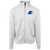 Tacoma Tides Full Zip Fleece Jacket ASL Soccer Team Fan Apparel color White