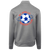 New York Apollo Full Zip Fleece Jacket ASL Soccer Team Fan Apparel color Silver