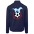 Chicago Mustangs Full Zip Fleece Jacket NASL Soccer Team Fan Apparel color Navy