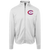 Connecticut Bicentennials Full Zip Fleece Jacket NASL Soccer Team Fan Apparel color White